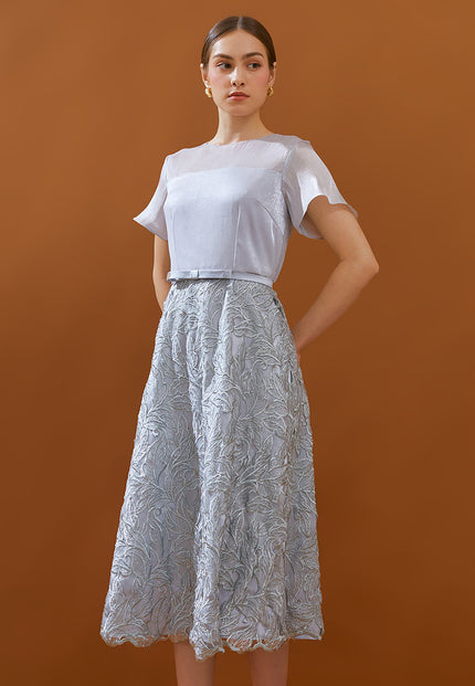 Isla Dress - Tulle Lace Fit & Flare Dress (Pre-Order)