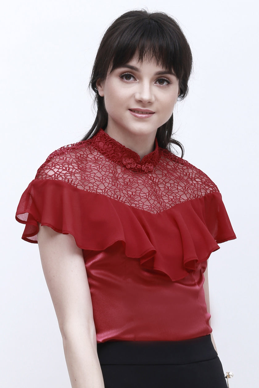 Jada Cheongsam Top