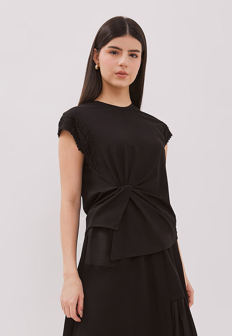 June Top - Tencel Raglan Sleeves Top