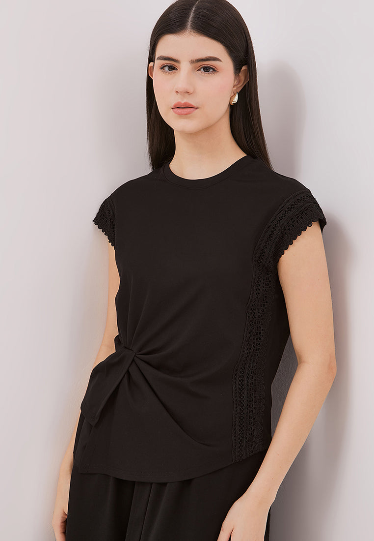 June Top - Tencel Raglan Sleeves Top