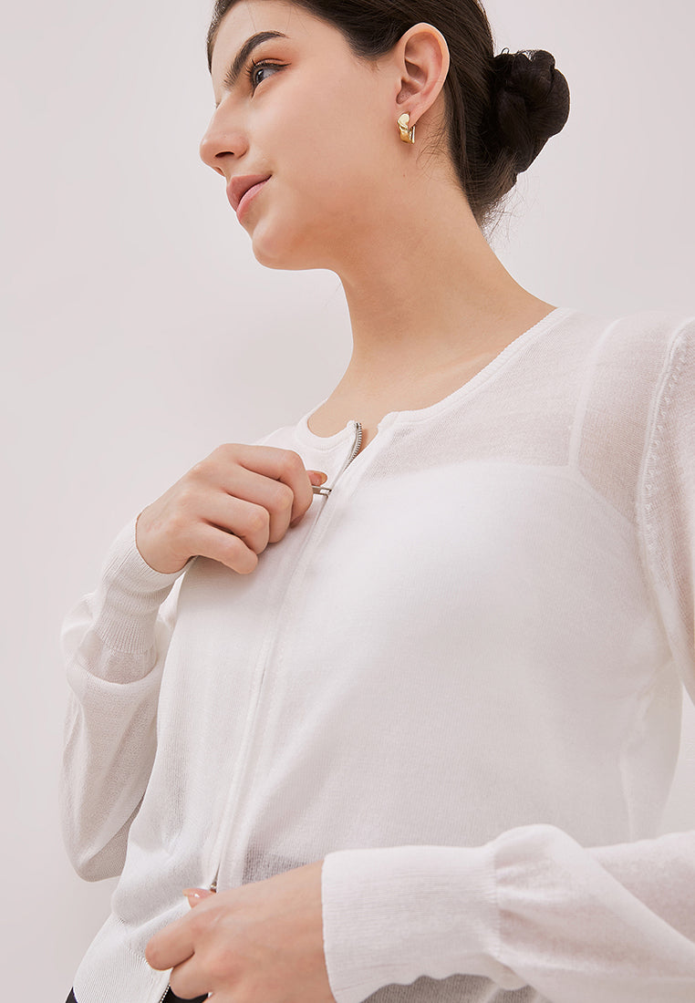 Karmena Cardigan - Long Sleeves Knit Cardigan