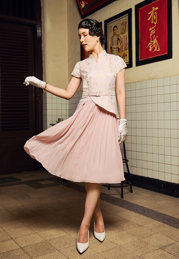 Kelsey Dress - Fit & Flared Midi Dress