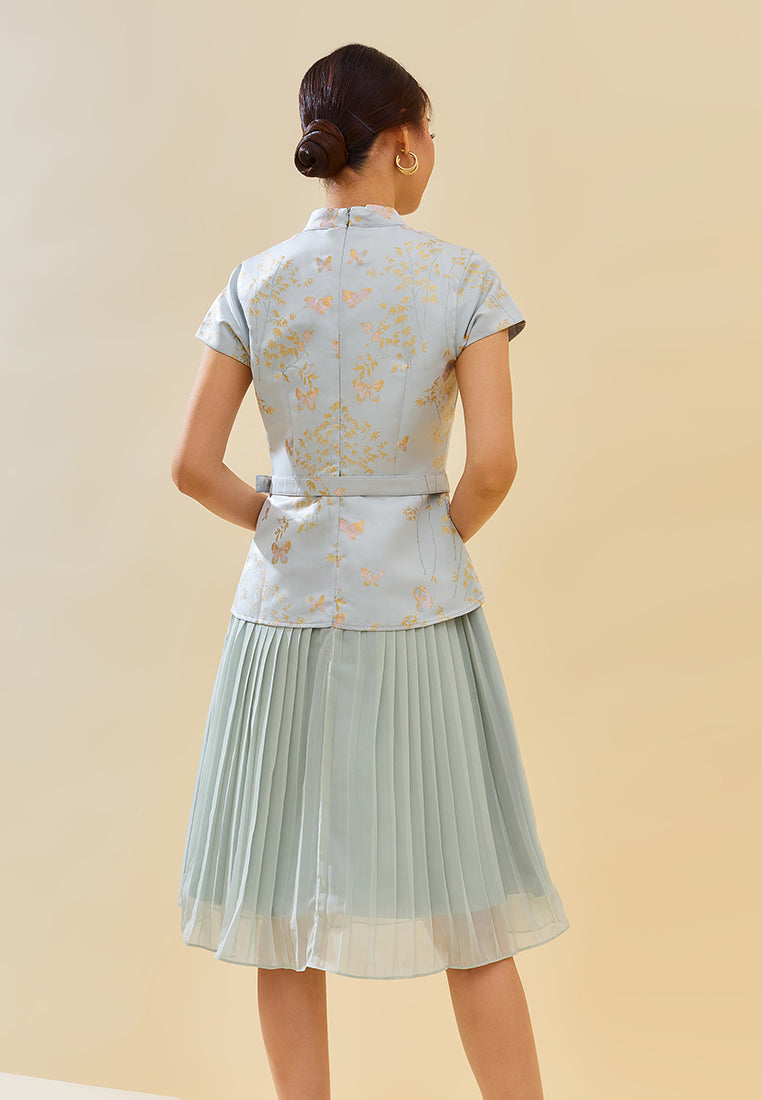 Kelsey Dress - Fit & Flared Midi Dress