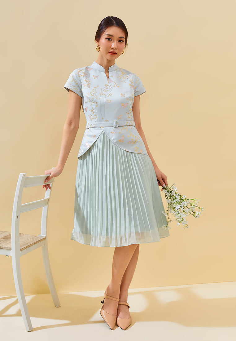 Kelsey Dress - Fit & Flared Midi Dress