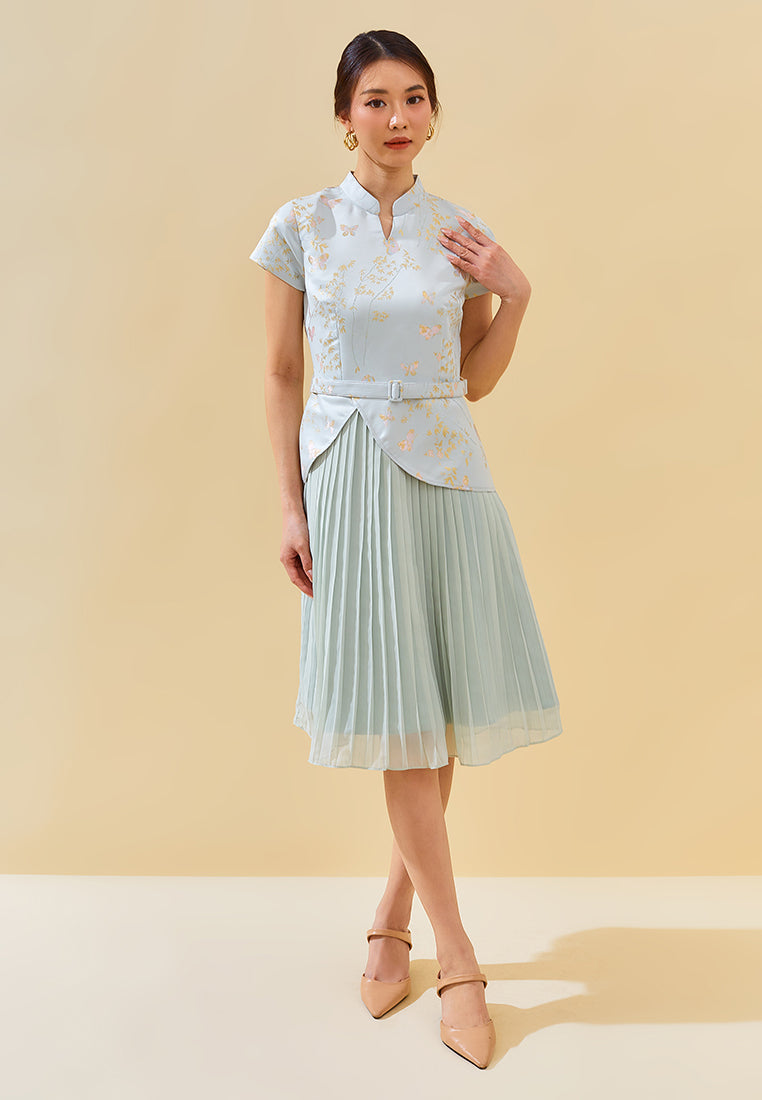 Kelsey Dress - Fit & Flared Midi Dress