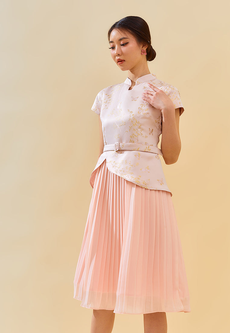 Kelsey Dress - Fit & Flared Midi Dress