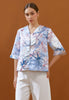 Kerly Outer - Floral Ombre Customize Print Outerwear (Pre-Order)