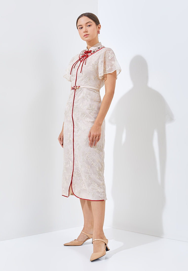 Lemish Cheongsam Dress - Classic Fit Bodice Dress (Pre-Order)