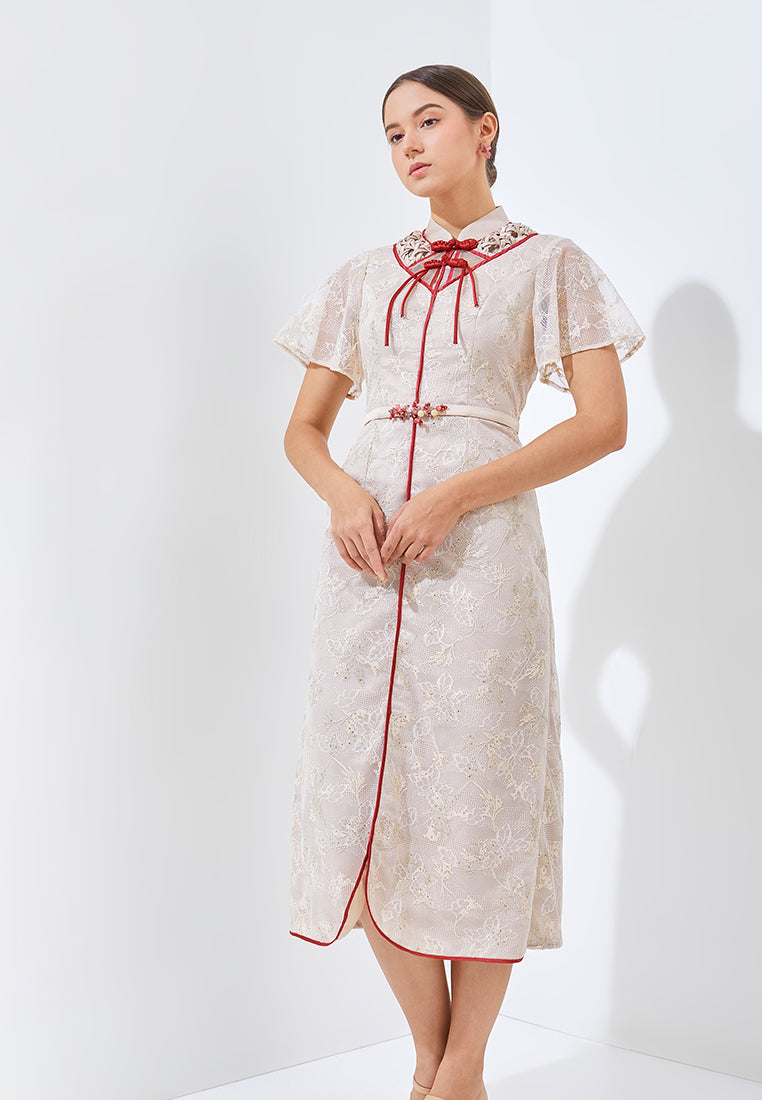 Lemish Cheongsam Dress - Classic Fit Bodice Dress (Pre-Order)