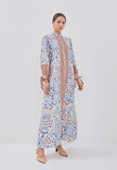 Lumena Dress - Flower Shift Flared Dress (Pre-Order)