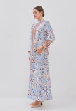 Lumena Dress - Flower Shift Flared Dress (Pre-Order)