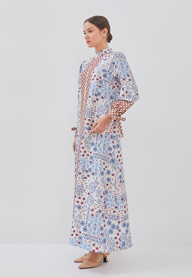 Lumena Dress - Flower Shift Flared Dress (Pre-Order)