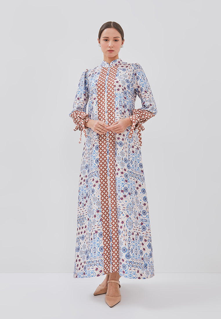 Lumena Dress - Flower Shift Flared Dress (Pre-Order)