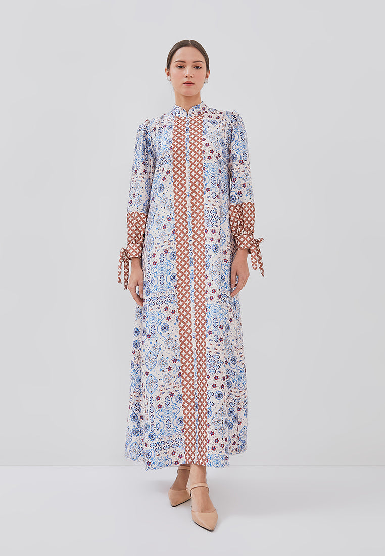 Lumena Dress - Flower Shift Flared Dress (Pre-Order)