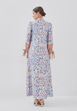 Lumena Dress - Flower Shift Flared Dress (Pre-Order)