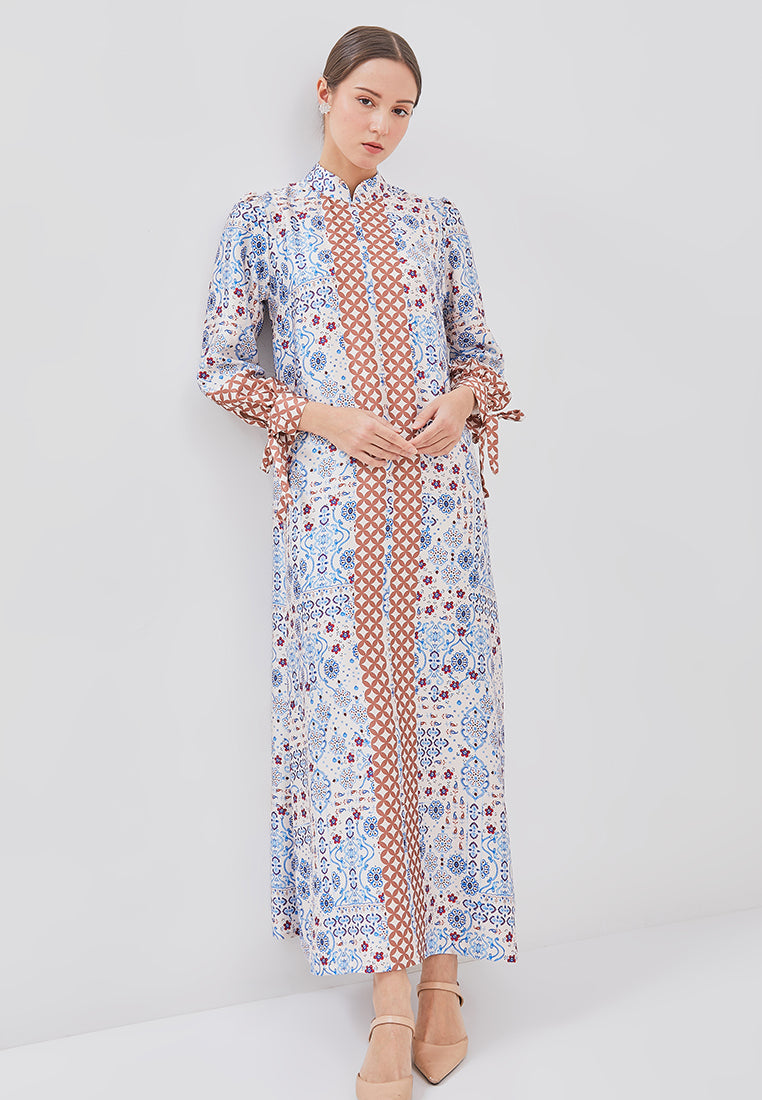 Lumena Dress - Flower Shift Flared Dress (Pre-Order)