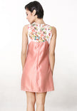 Madelyn Cheongsam Dress - Modern Sleeveless A-Line Cheongsam Dress