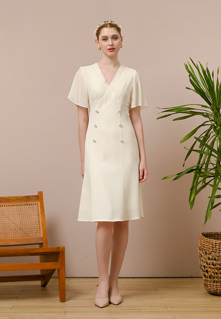 Margerie Dress - Midi A-line Dress