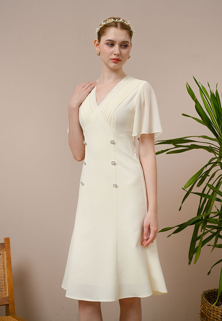 Margerie Dress - Midi A-line Dress