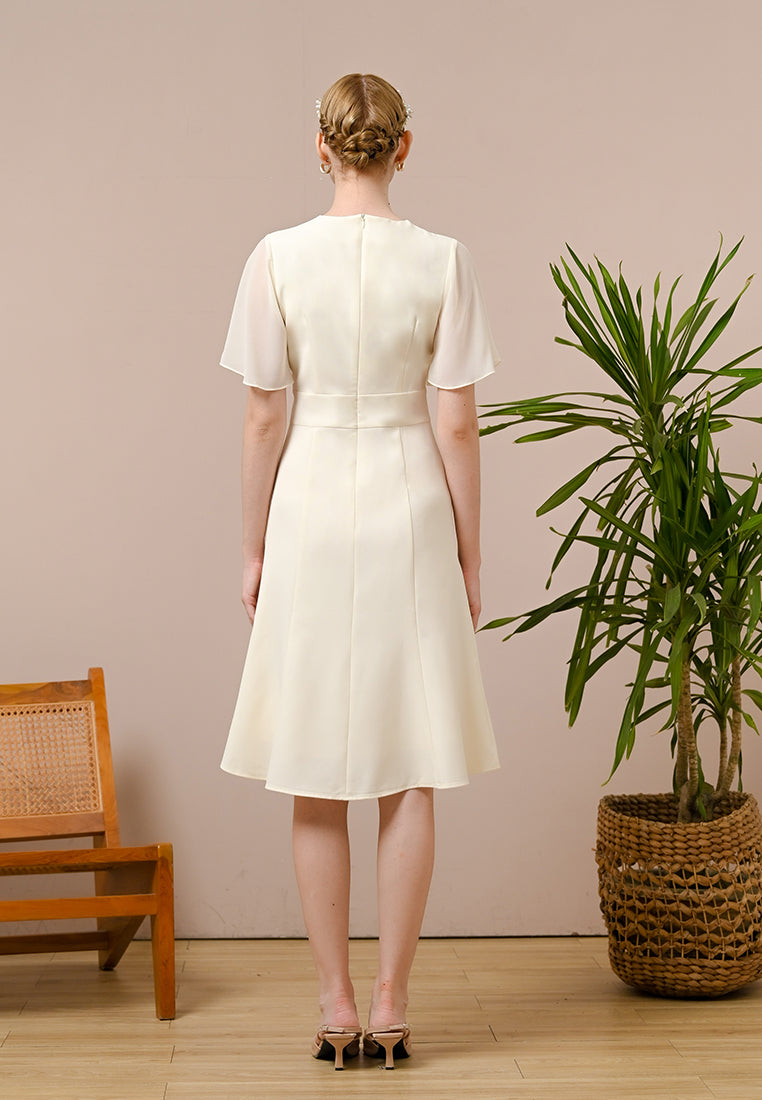 Margerie Dress - Midi A-line Dress