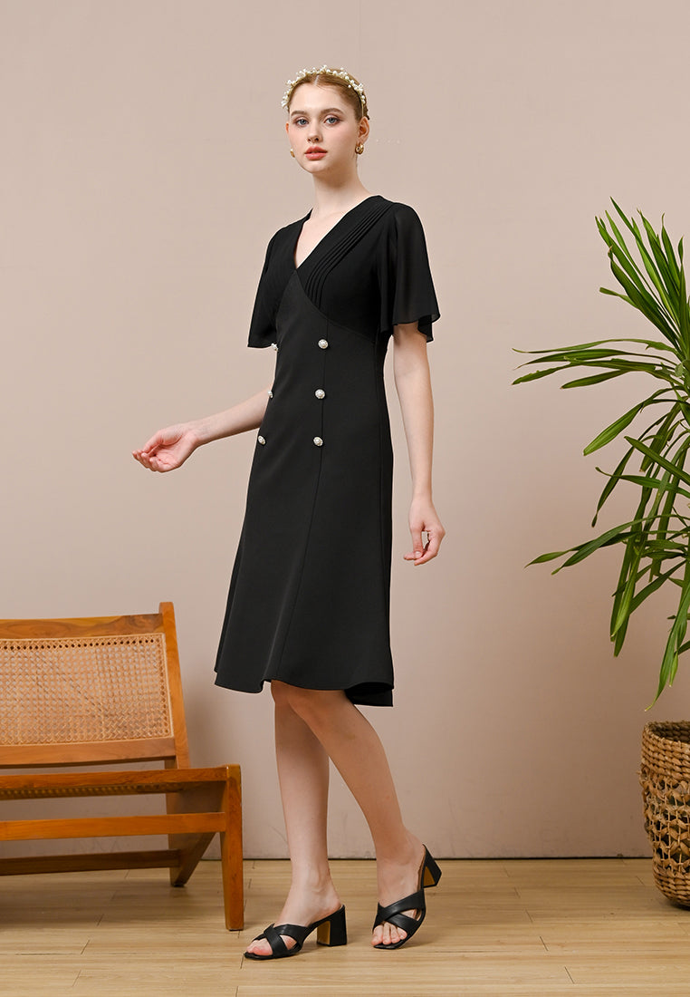 Margerie Dress - Midi A-line Dress