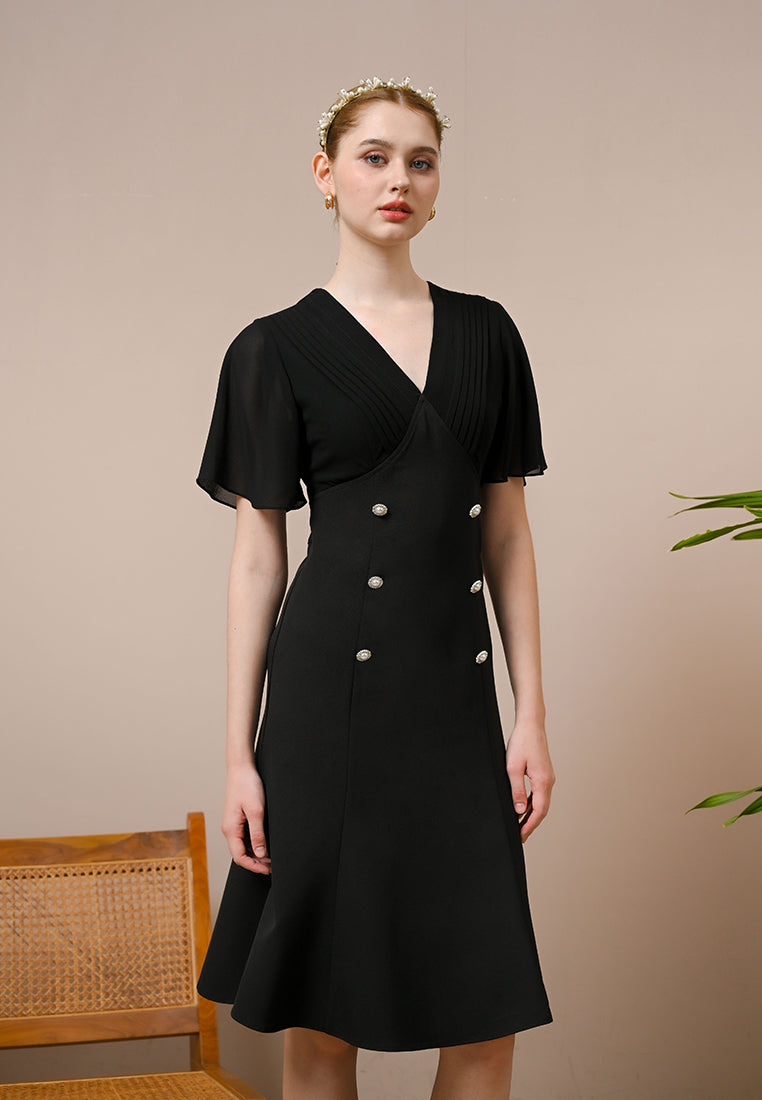 Margerie Dress - Midi A-line Dress