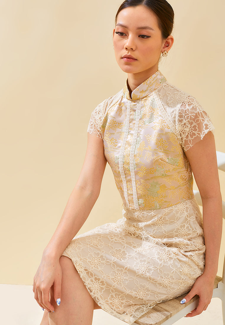 Mitchell Cheongsam Dress