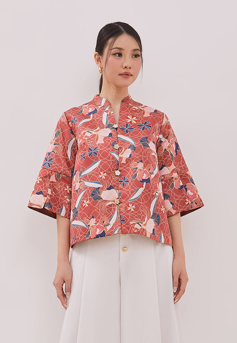Avenly Outer - Floral Ethnic Print Outer (Pre-Order)