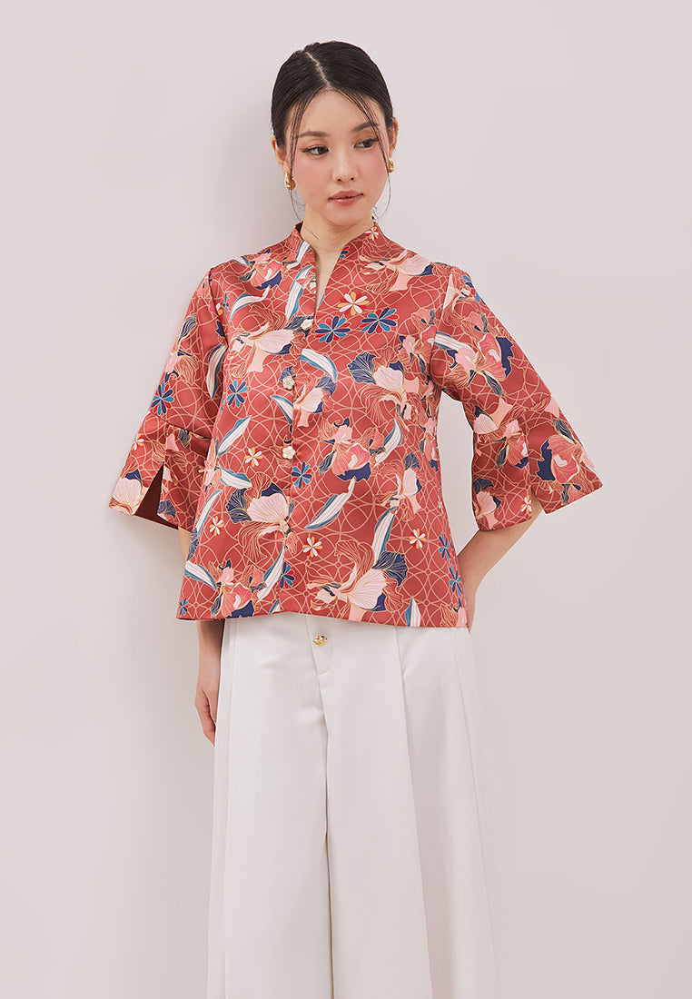 Avenly Outer - Floral Ethnic Print Outer (Pre-Order)