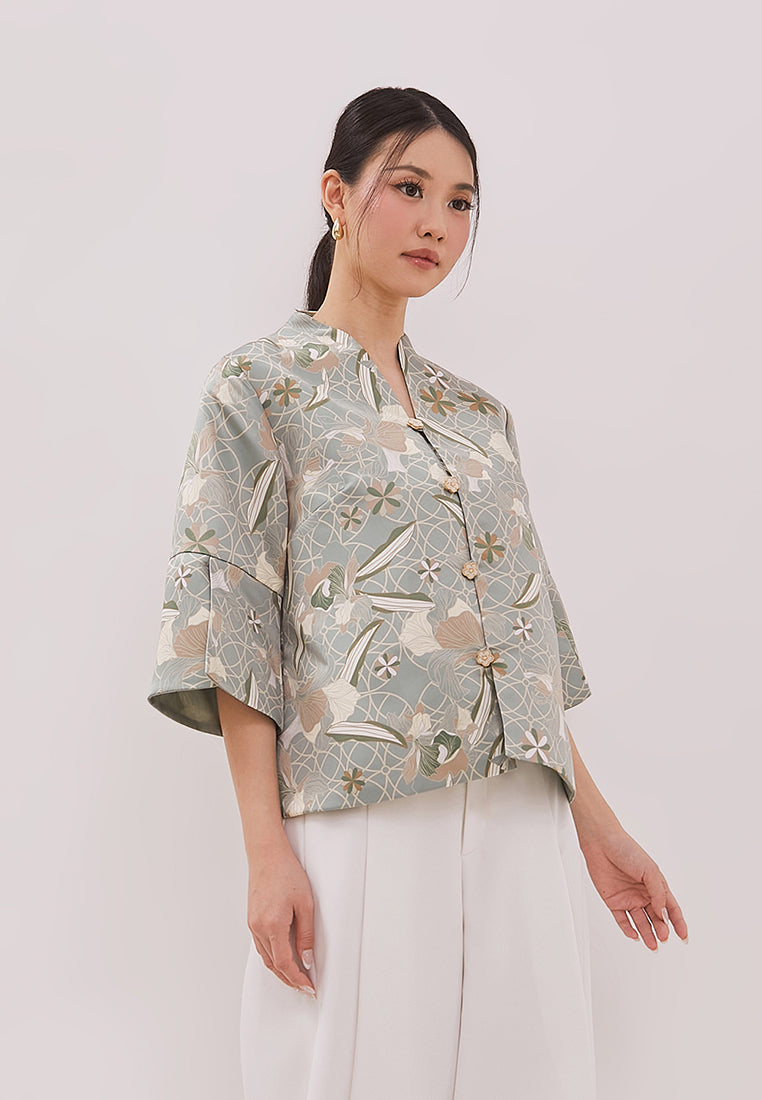 Avenly Outer - Floral Ethnic Print Outer (Pre-Order)
