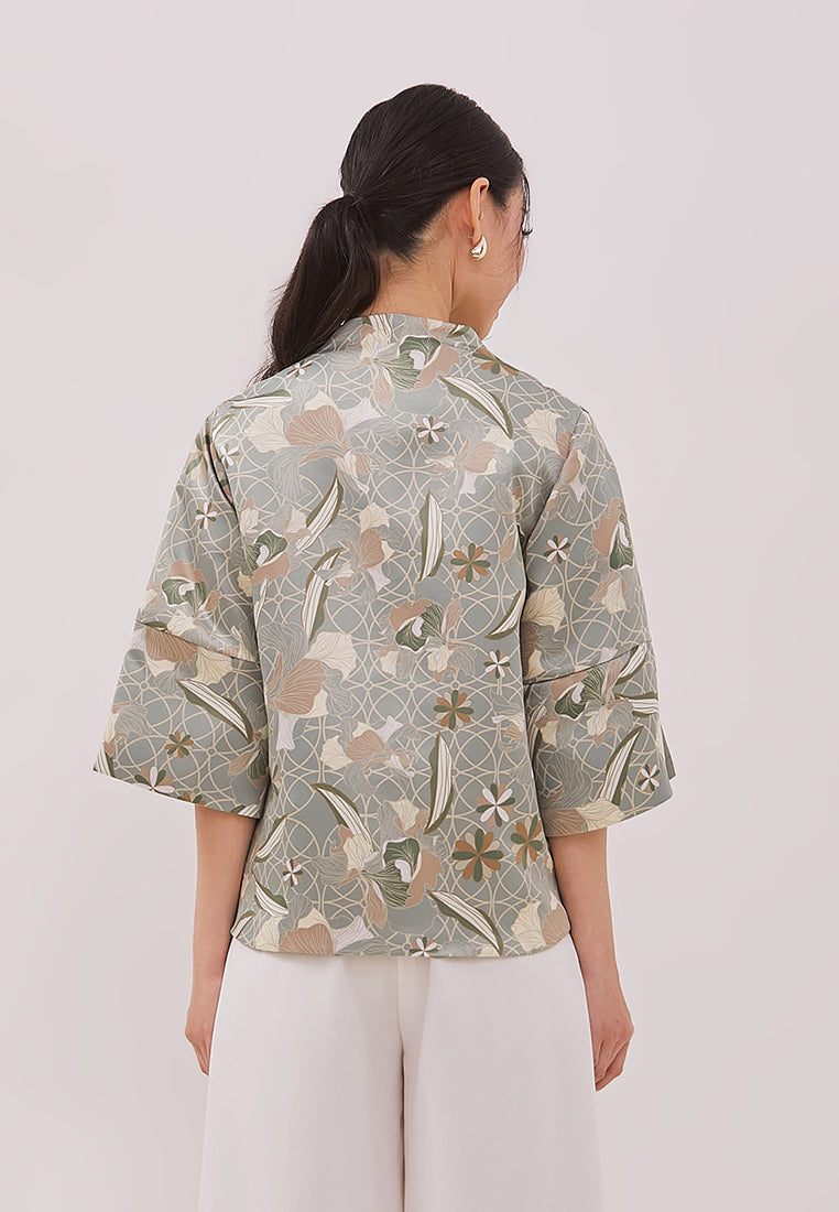 Avenly Outer - Floral Ethnic Print Outer (Pre-Order)