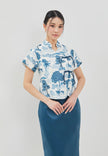 Rogue Cheongsam Top – Printed Loose Fit Top (Pre-Order)