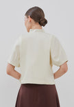 Leticia Top - Raglan Puff Overlapping Top
