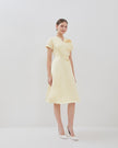 Relia Dress - Statement 3D Flower Applique (Pre-order)