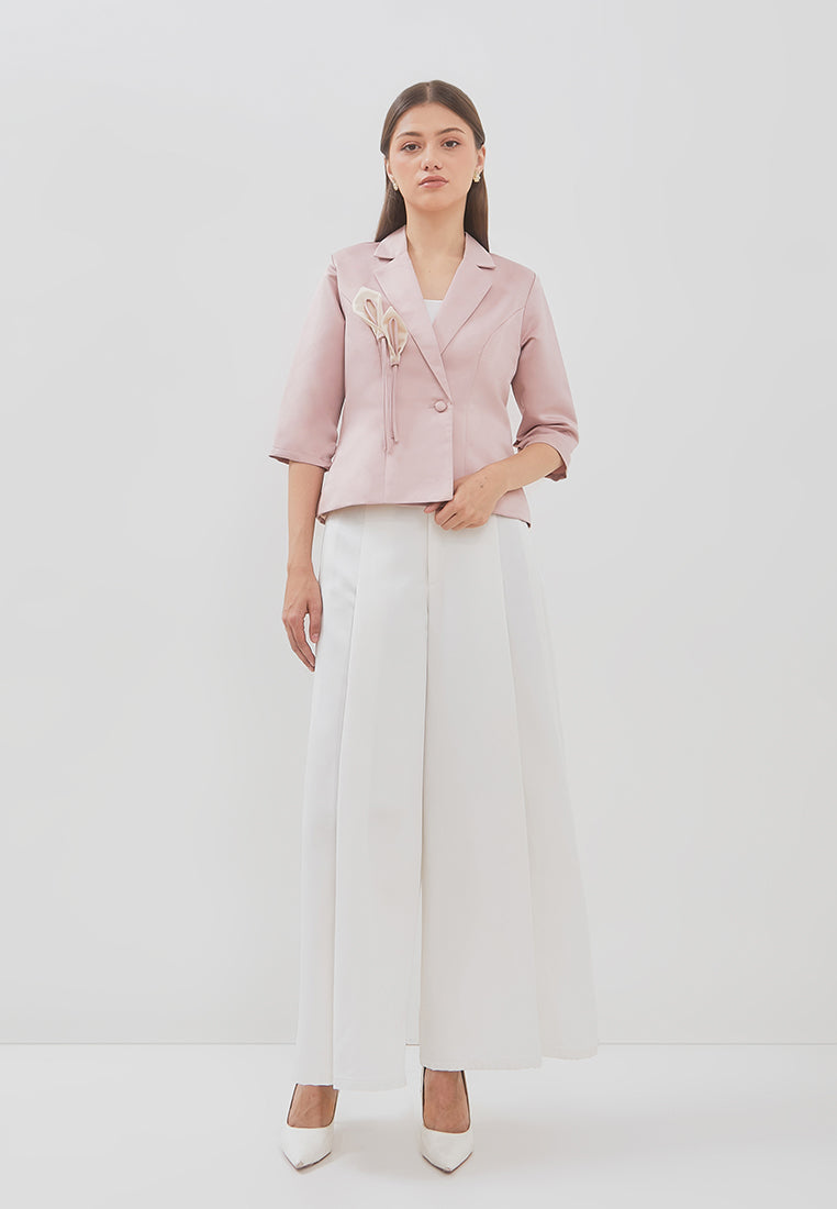 Colina Outer - V-neckline Classic Blazer (Pre-order)