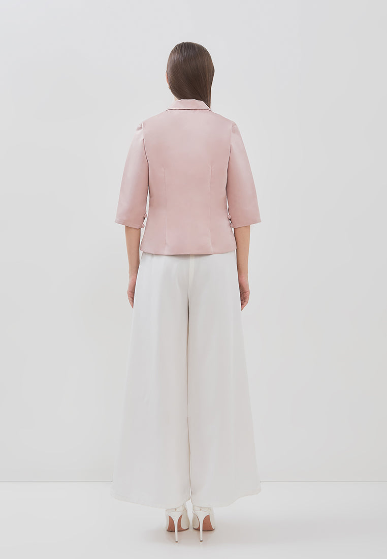 Colina Outer - V-neckline Classic Blazer (Pre-order)