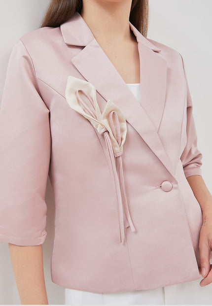 Colina Outer - V-neckline Classic Blazer (Pre-order)