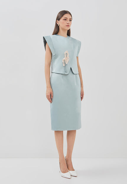 Giu Skirt - Midi Pencil Skirt (Pre-order)