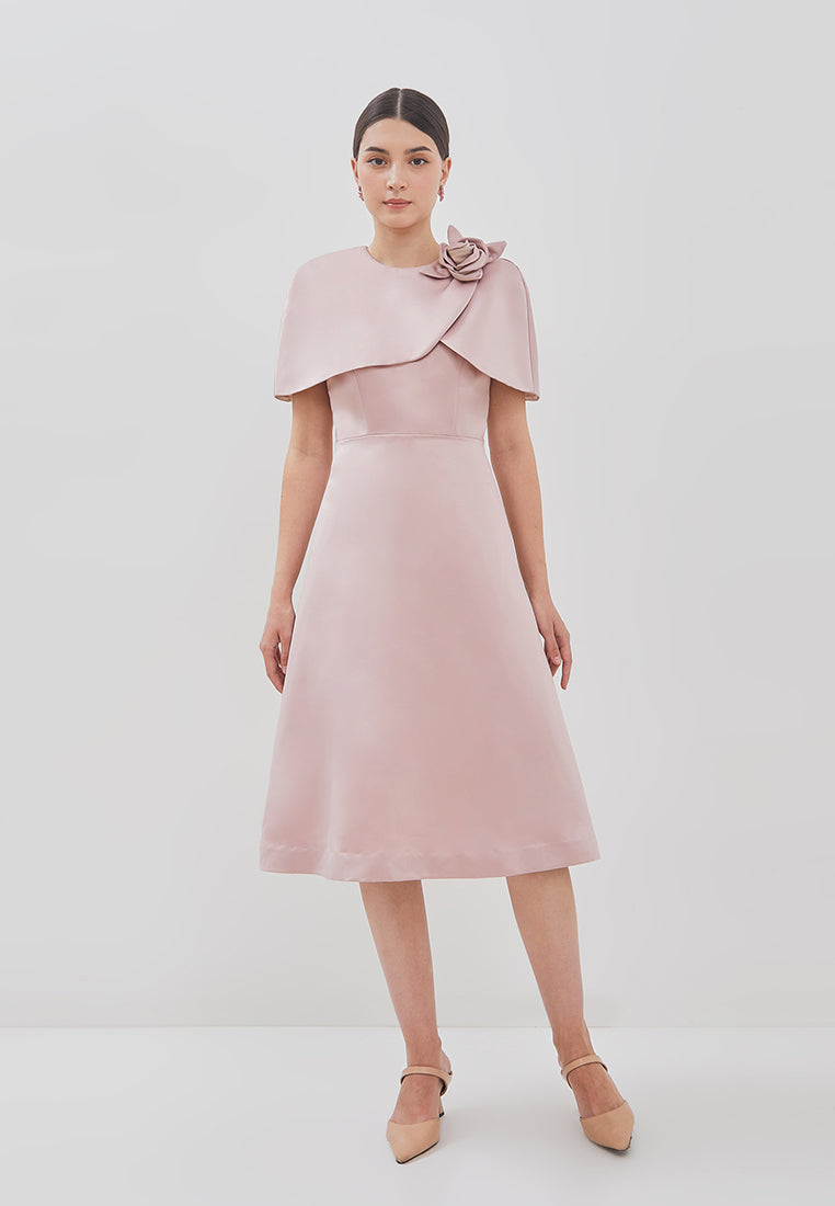 Lisette Dress - Sophisticated Cape Variation (Pre-order)