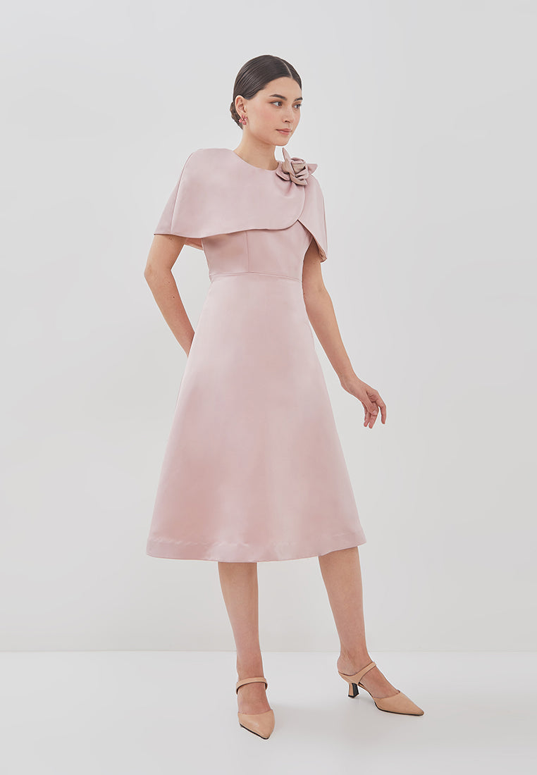 Lisette Dress - Sophisticated Cape Variation (Pre-order)