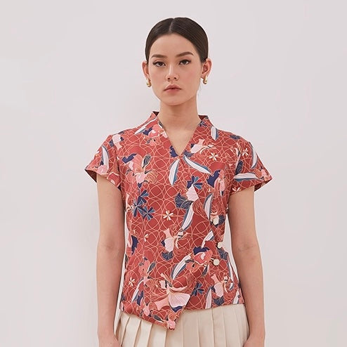 Marlow Cheongsam Top – Modern Elegant Ethnic Top (Pre-Order)