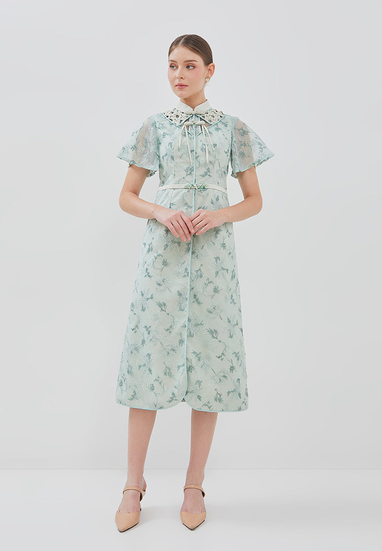 Lemish Cheongsam Dress - Classic Fit Bodice Dress (Pre-Order)