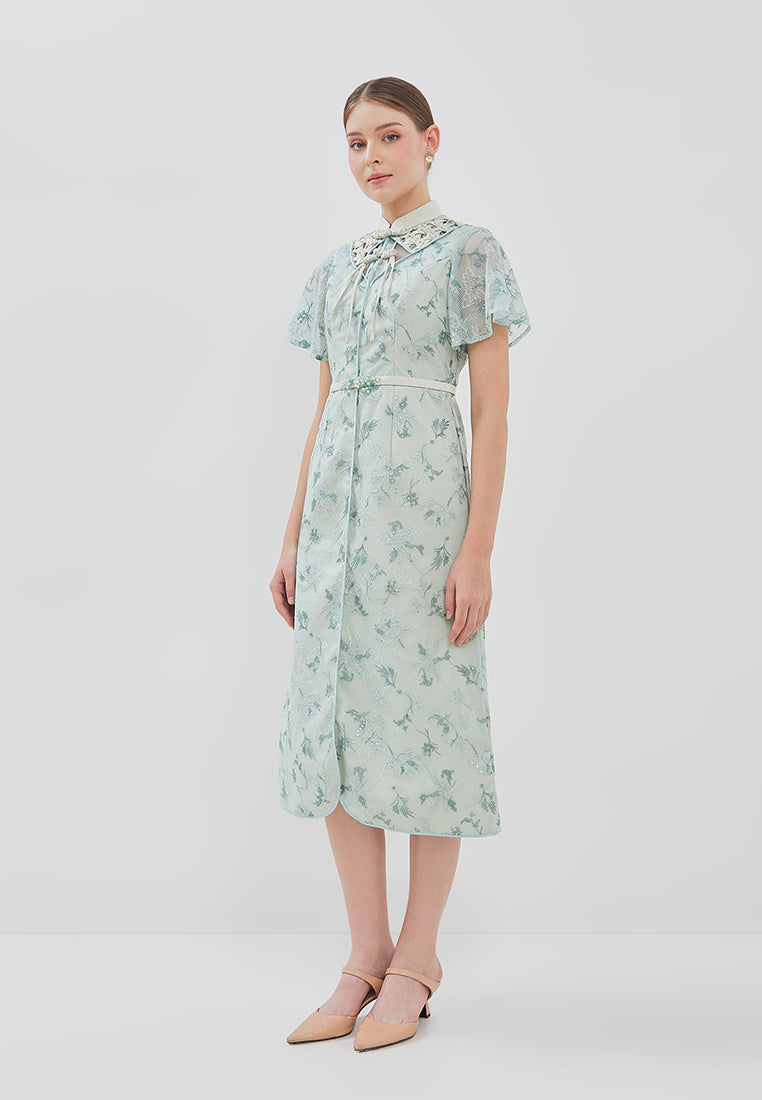 Lemish Cheongsam Dress - Classic Fit Bodice Dress (Pre-Order)