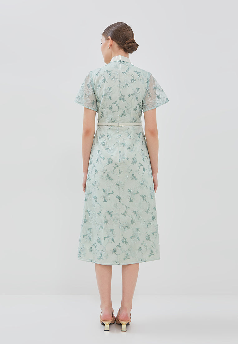 Lemish Cheongsam Dress - Classic Fit Bodice Dress (Pre-Order)