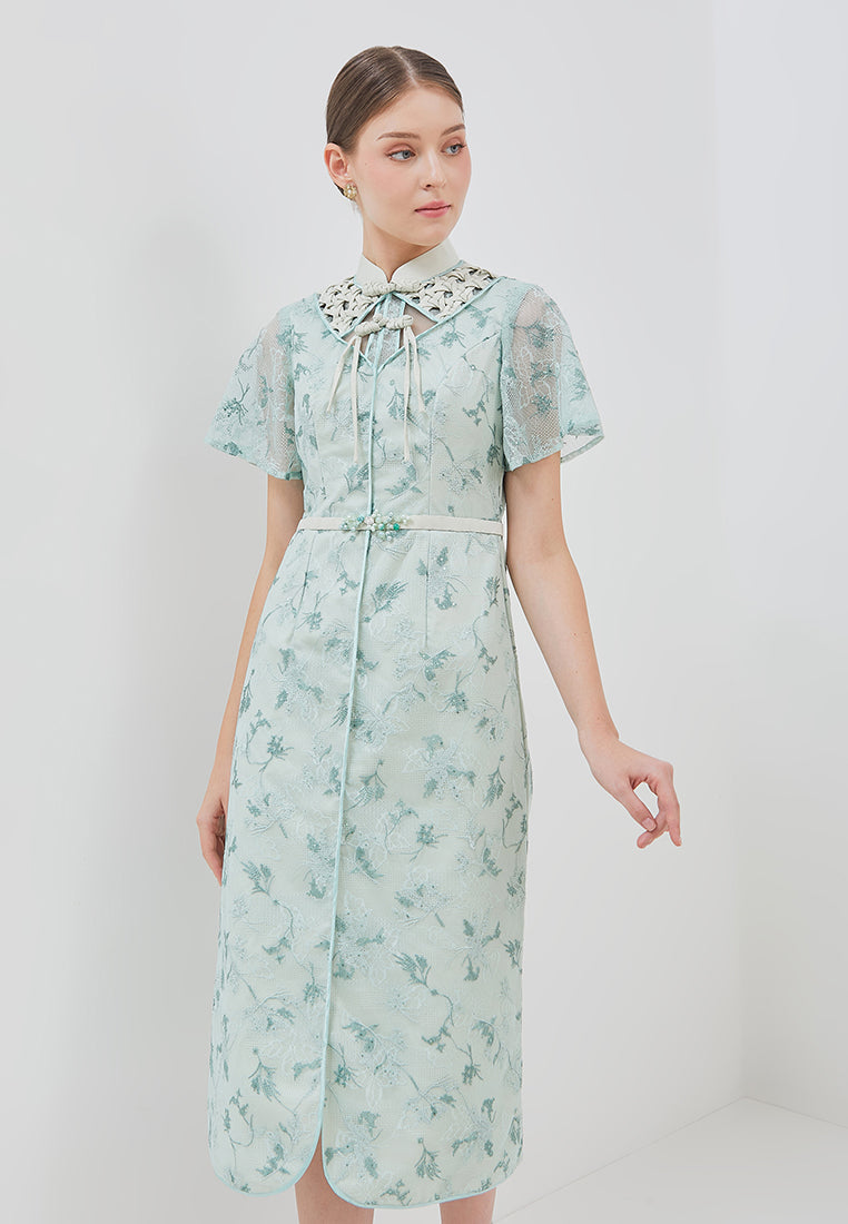 Lemish Cheongsam Dress - Classic Fit Bodice Dress (Pre-Order)