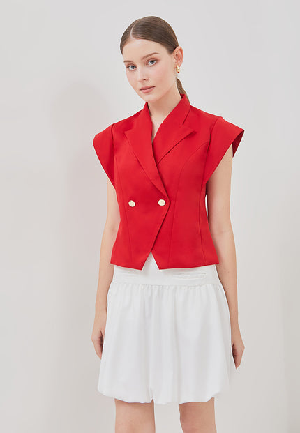 Remy Top - Classic Blazer Collar (Pre-order)
