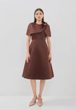 Lisette Dress - Sophisticated Cape Variation (Pre-order)