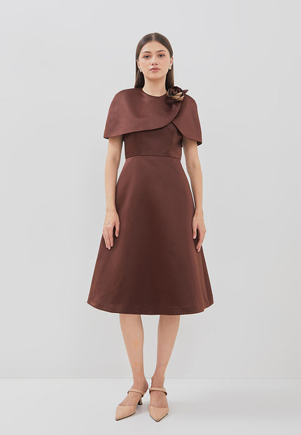 Lisette Dress - Sophisticated Cape Variation (Pre-order)