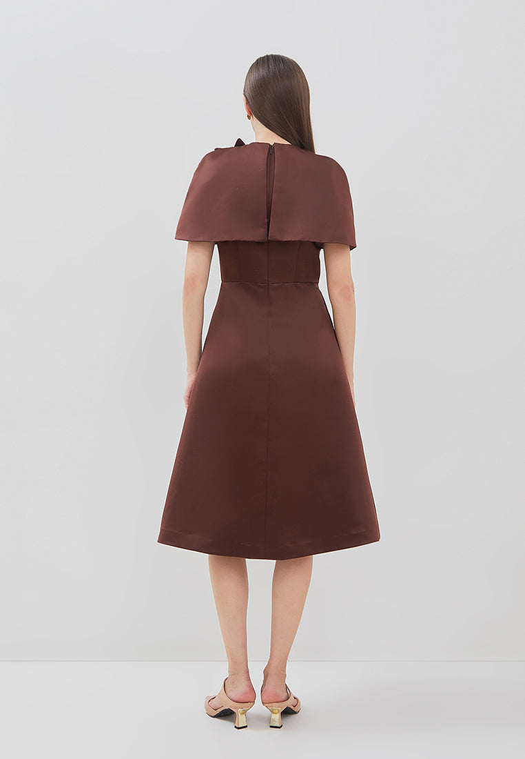 Lisette Dress - Sophisticated Cape Variation (Pre-order)