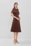 Lisette Dress - Sophisticated Cape Variation (Pre-order)